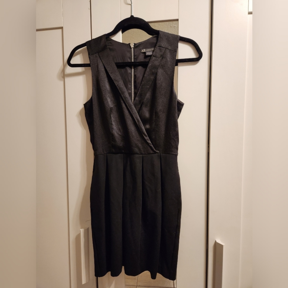 Armani Exchange Black Party Dress